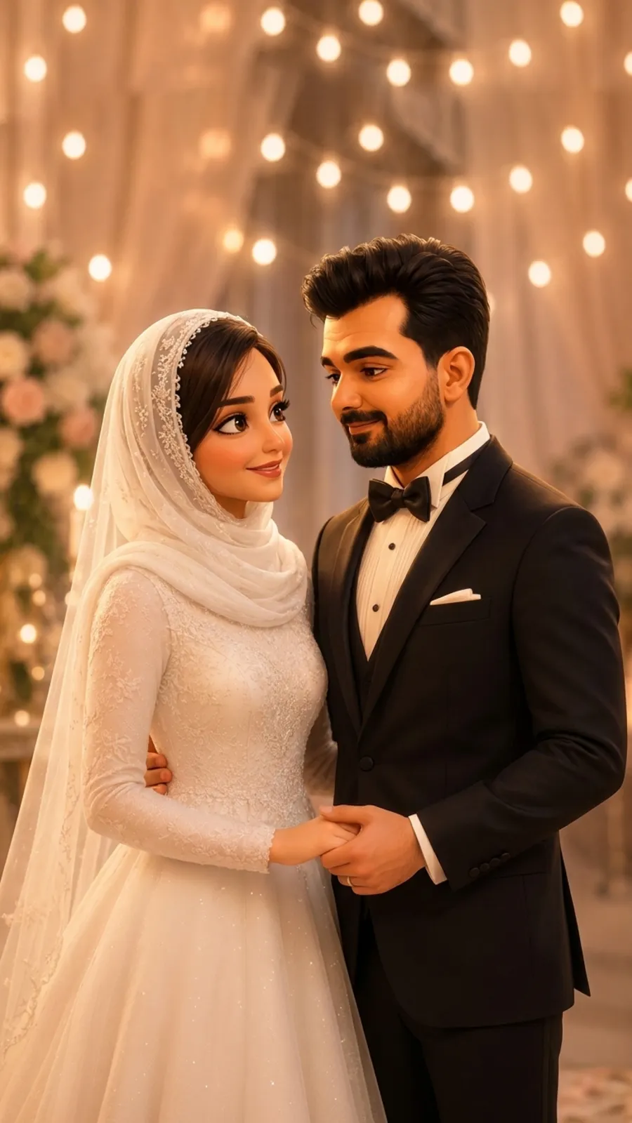 تصویر عروس و داماد